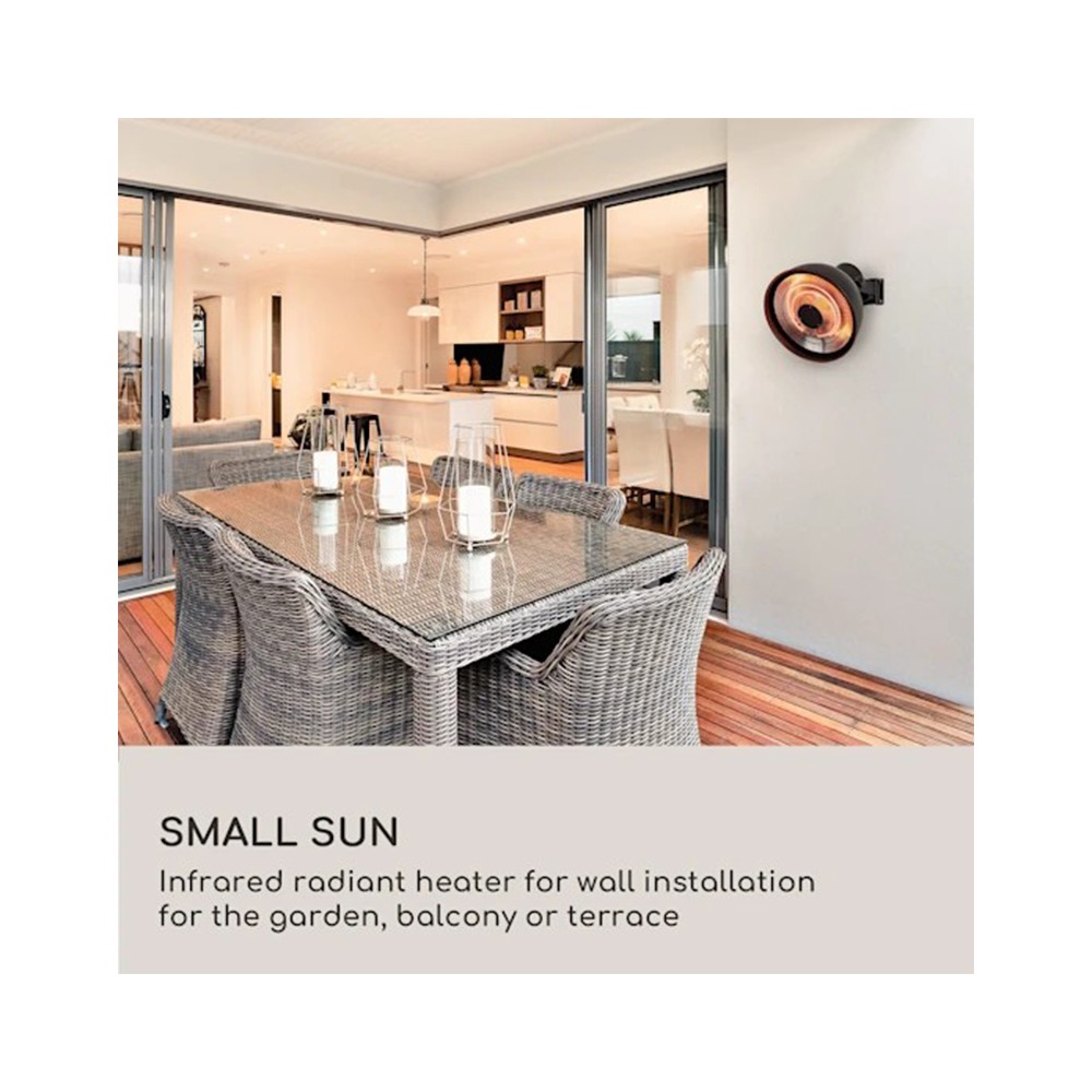 Інфрачервоний електричний обігрівач Blumfeldt Heatbell Wall Smart 10038413