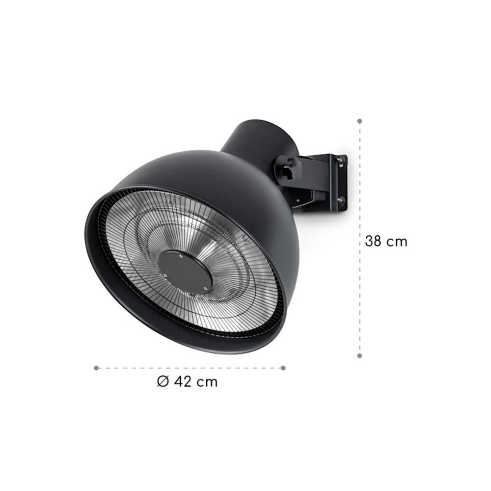 Інфрачервоний електричний обігрівач Blumfeldt Heatbell Wall Smart 10038413