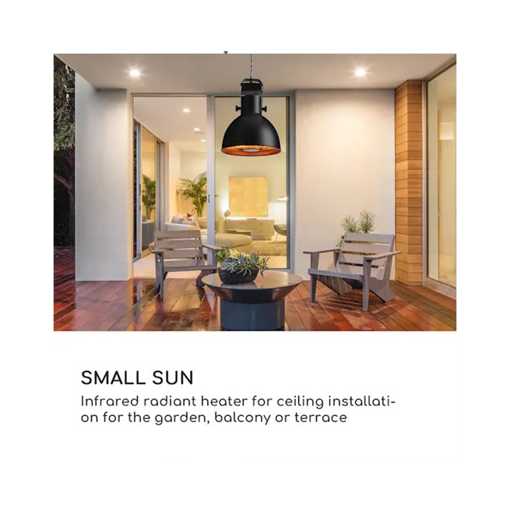 Інфрачервоний електричний обігрівач Blumfeldt Heatbell Ceiling Smart 10038417