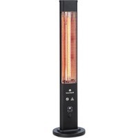 Фото Інфрачервоний електричний обігрівач Blumfeldt Heat Guru Plus Black (1,2 кВт) 10035095