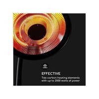 Розумний інфрачервоний обігрівач Blumfeldt Heatbell Tower 10038409 (з вітрини)